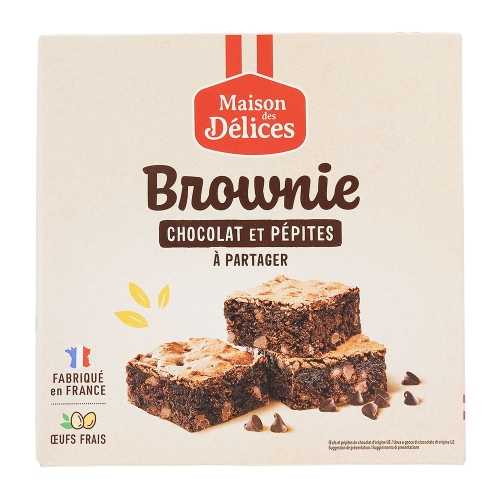 Maison des Délices Čokoládové brownie s kúskami čokolády, Francúzsko, 285g