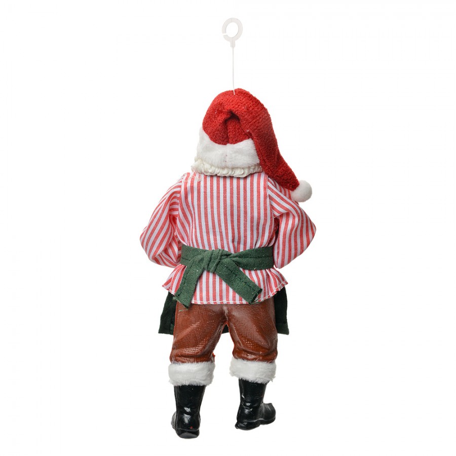 Závesný Santa Claus-4, 9x6x17 cm