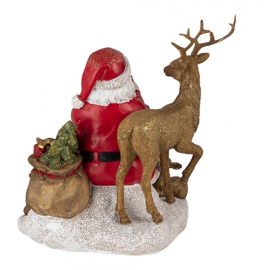 Santa so zvieratkami,18*13*19 cm