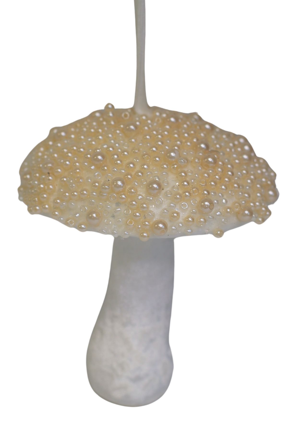 Biely hríbik s perličkami 12 cm
