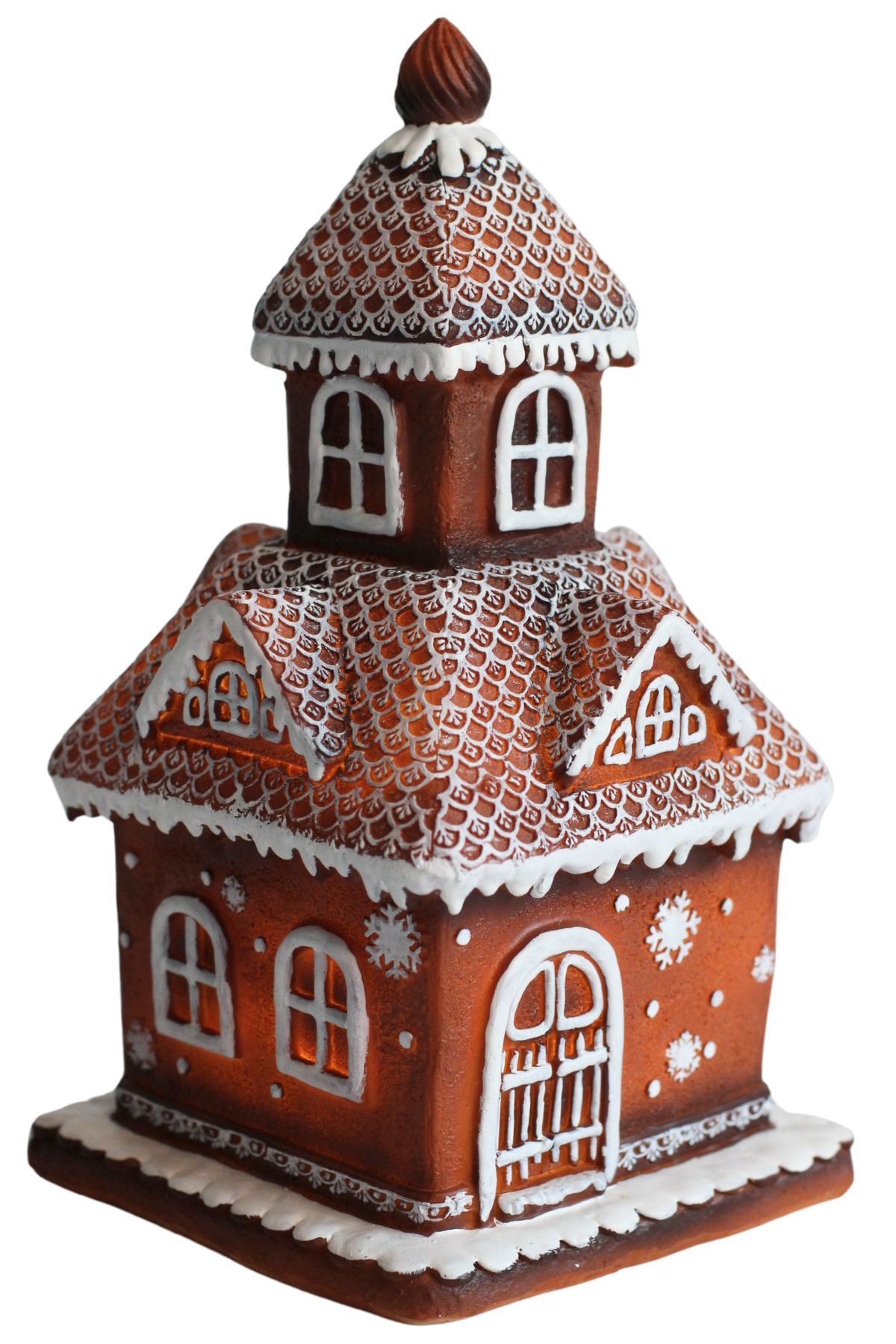 Svietiaci perníkový kostolík 24cm