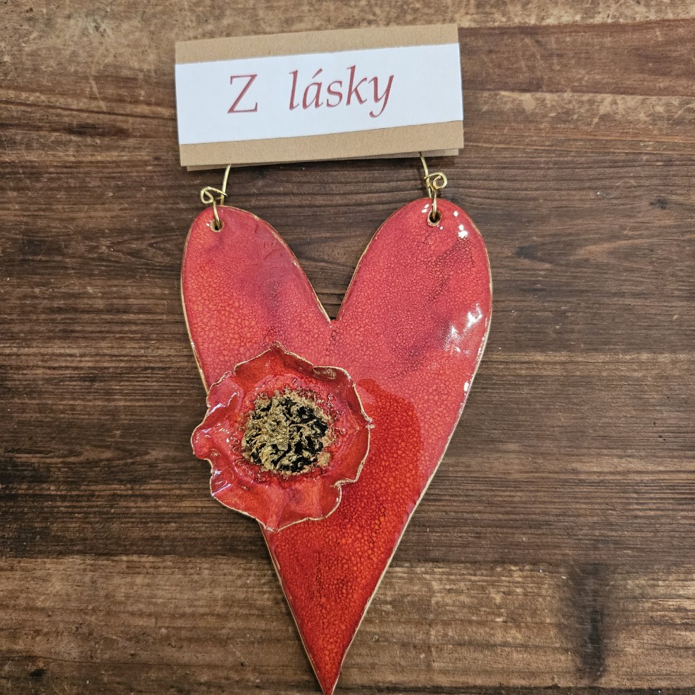 Srdiečko Z lásky - makovička