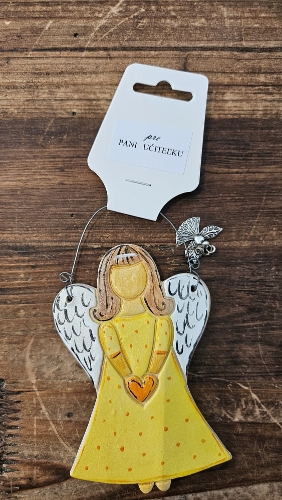 Anjelik pre pani učiteľku ,11cm 