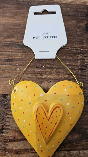 Srdiečko Pre pani učiteľku 