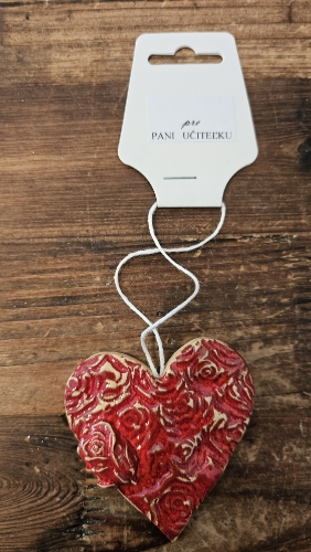 Srdiečko Pre pani učiteľku 