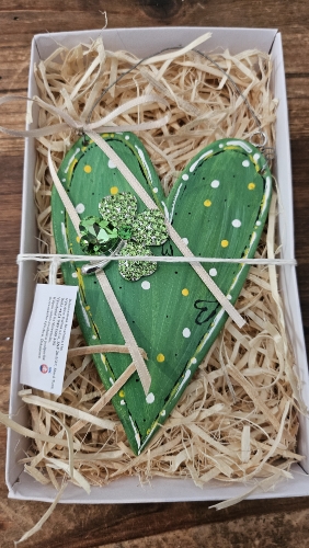 Srdce štvorlístok, 13,5cm