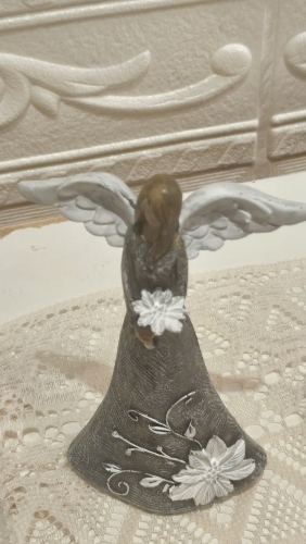 Anjel s kvetinou, 12cm