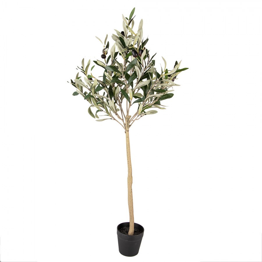 Dekorácia umelý stromček olivovník s olivami Olea Tree- 20*20*90 cm