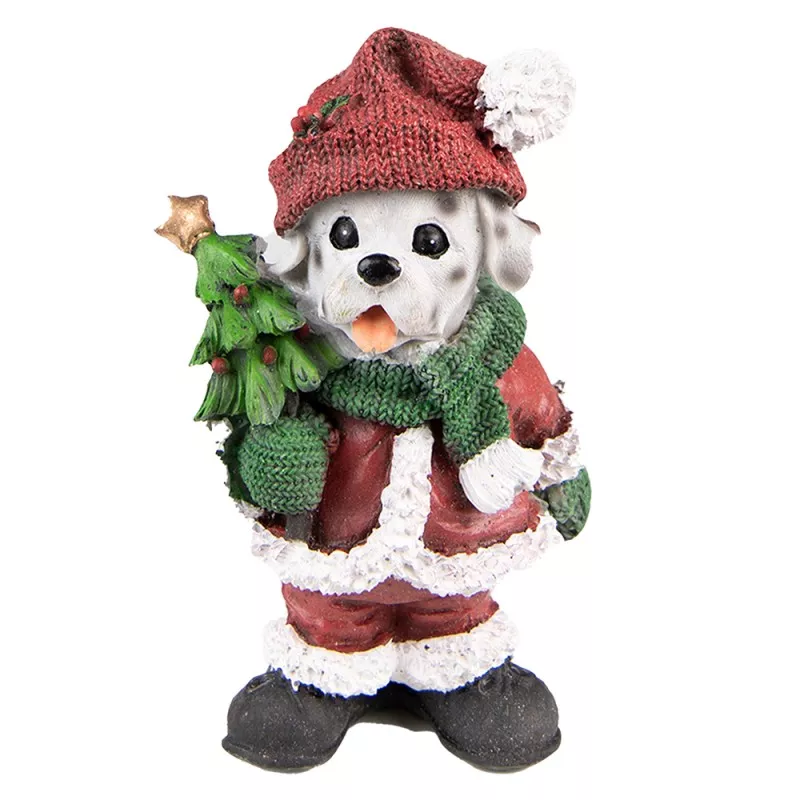 Psík- santa,  9*6*15 cm