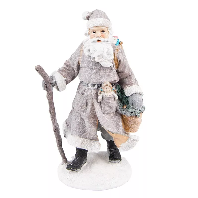 Santa s palicou a darčekmi,11x9x21 cm 
