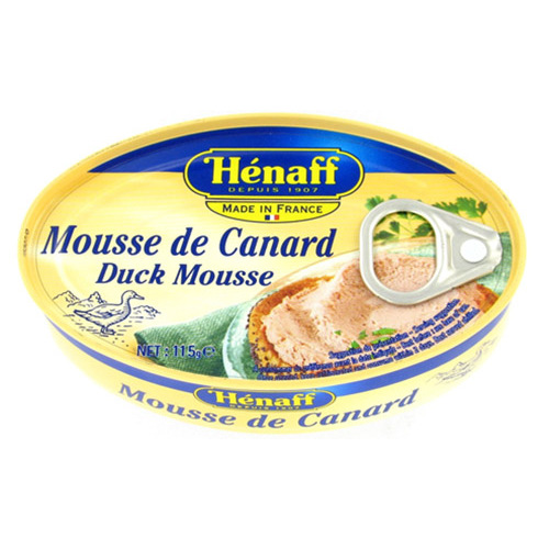 Hénaff Kačacia pena, Francúzsko, plech 115g
