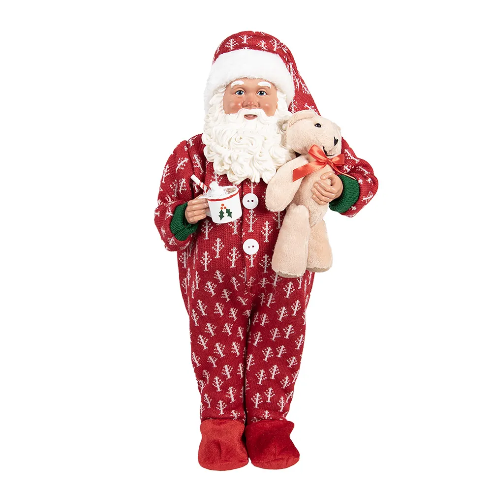 Santa v pyžame, 22x19x45 cm
