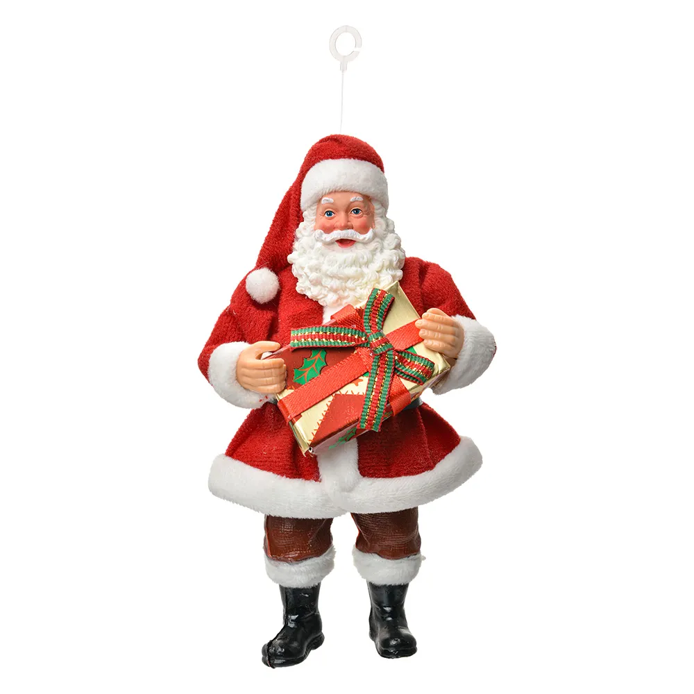 Závesný Santa Claus- 5 10x6x17 cm