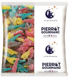 Pierrot Gourmand Gumené cukríky Eiffelova veža, Francúzsko, vrecko 1000g