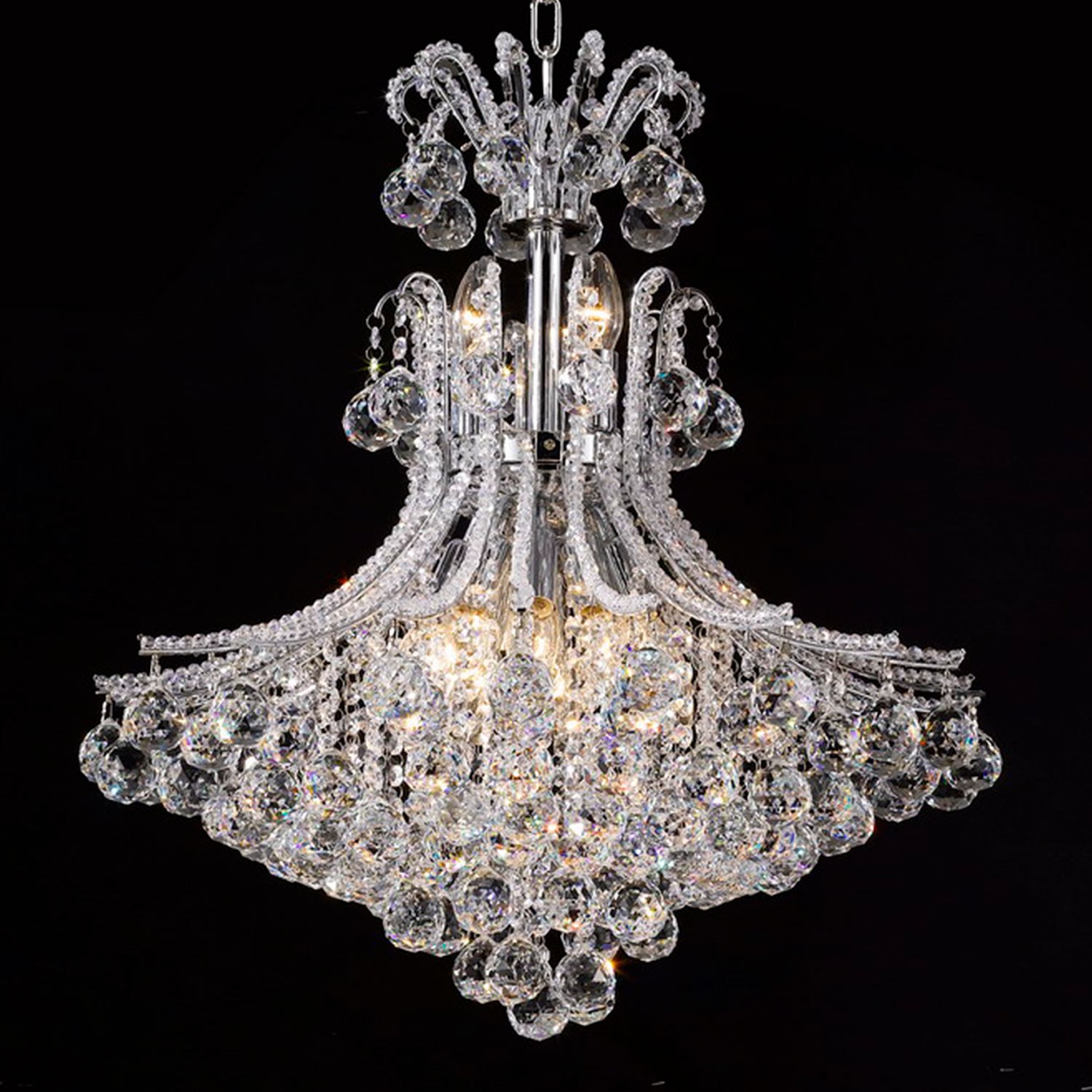 Krištáľový luster Chantal - Ø 62*63 cm 13x E14 / 40w